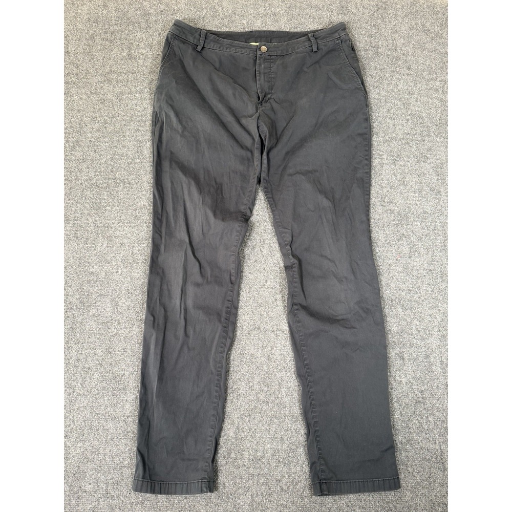 Birddogs Pants Mens 36x33 Gray Lined Flex 5 Pocket Performance Stretch Boomstick